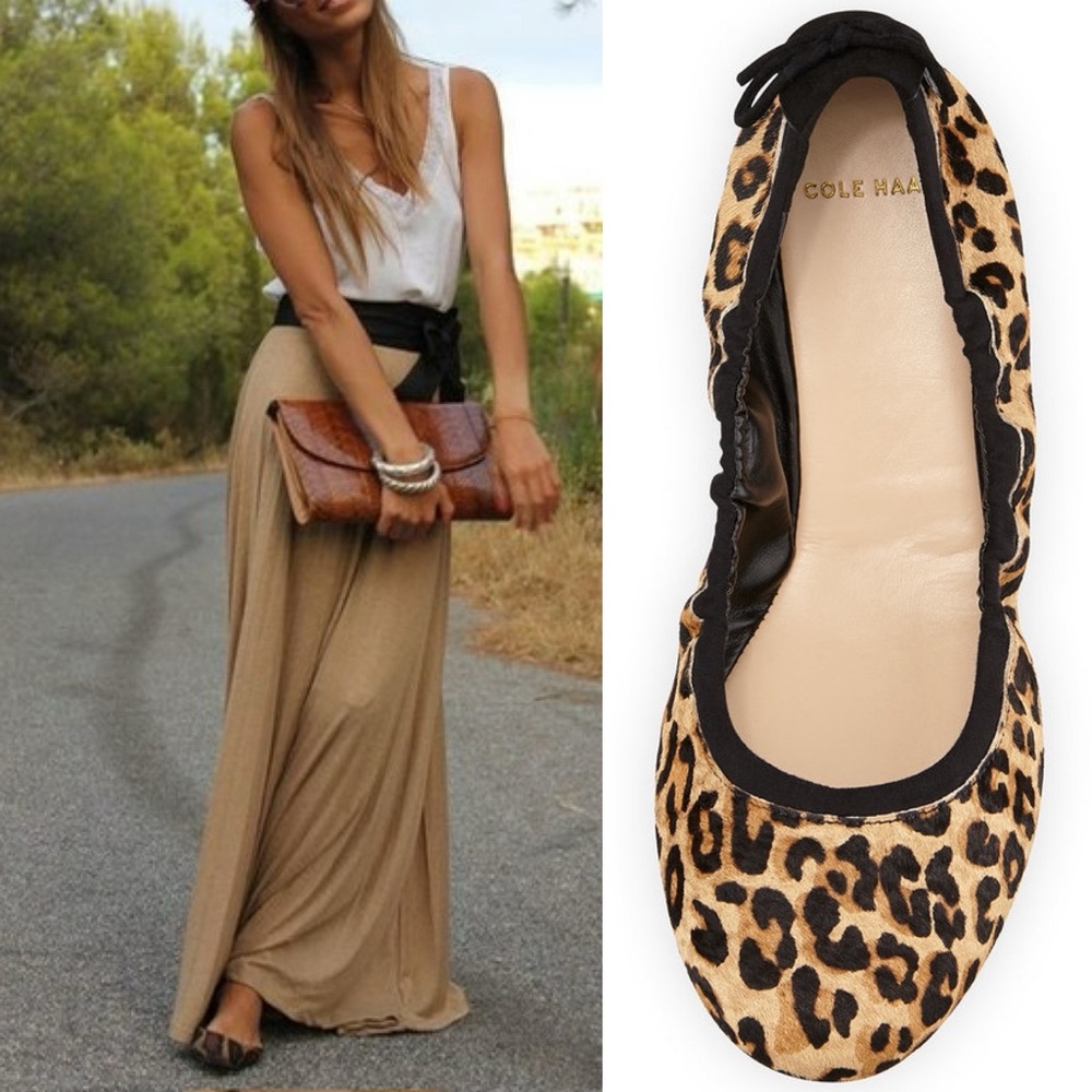 { Cole Haan } : Animal Print “Ashlyn” Ballet Flats
